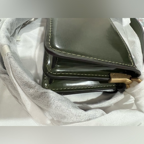 New! MINT CONDITION COACH Tabby Shoulder Bag 20 Spazzolato leather - Picture 8 of 12